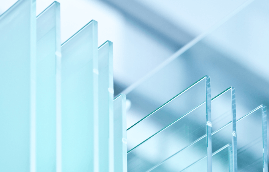 Amplia variedad de cristales y diseños a medida